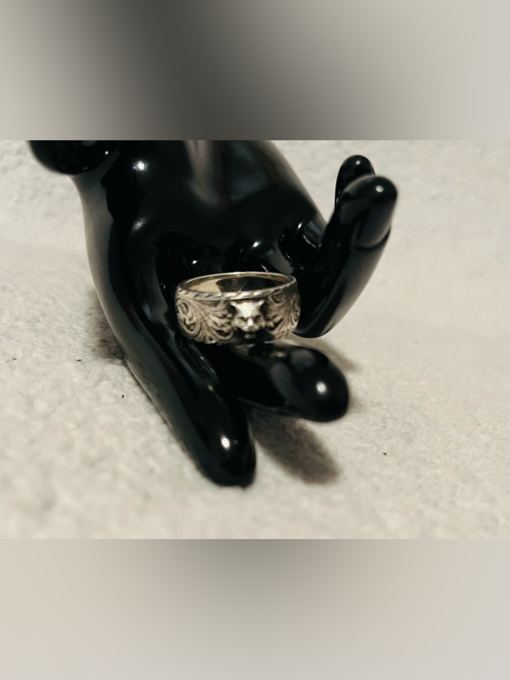 Gucci Feline Silver 925 Ring - Picture 11 of 11